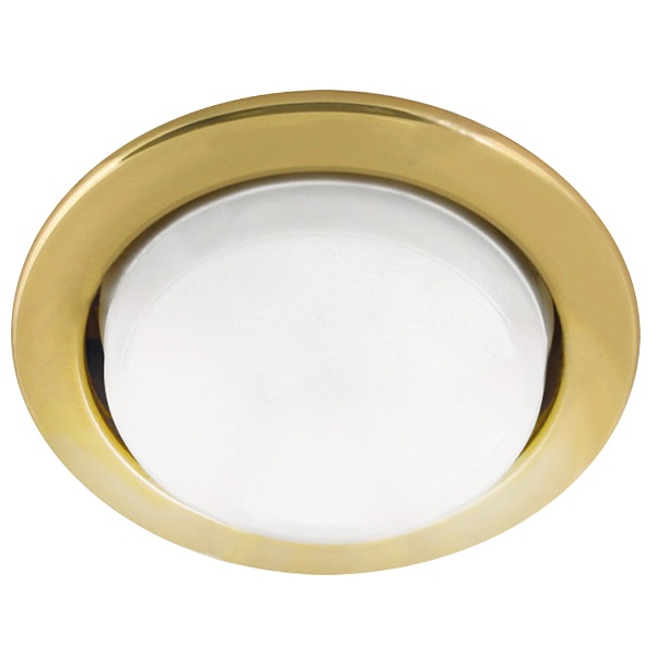 Светильник встраиваемый TDM СВ 01-06 GX53 220 В 50 Гц золото