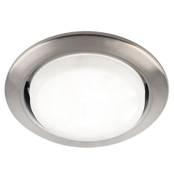 Светильник встраиваемый TDM СВ 01-06 GX53 220 В 50 Гц сатин никель