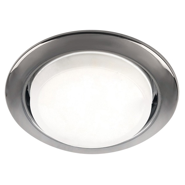 Светильник встраиваемый TDM СВ 01-06 GX53 220 В 50 Гц черный хром