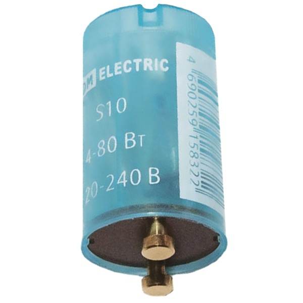 Стартер TDM S10 4-80Вт 220-240В медные контакты