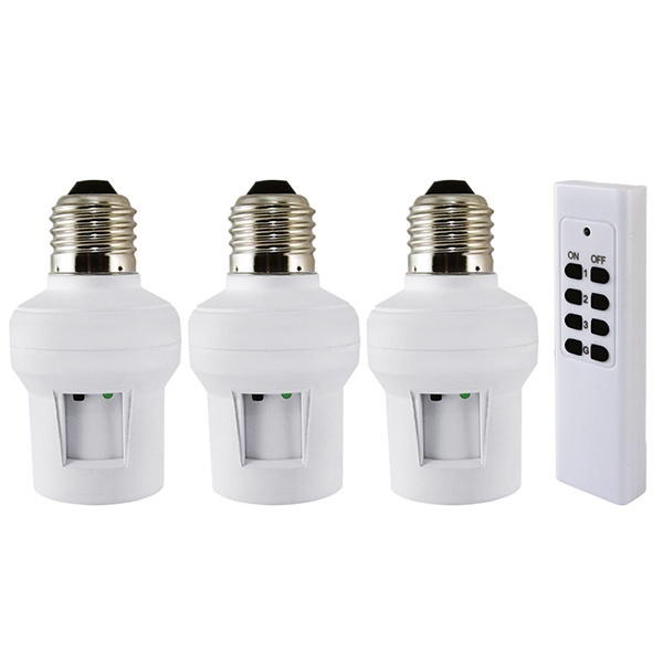 Комплект для беспроводного управления освещением диммер TDM ПУ3-П2.3-Е27 (3 приемника) Уютный дом