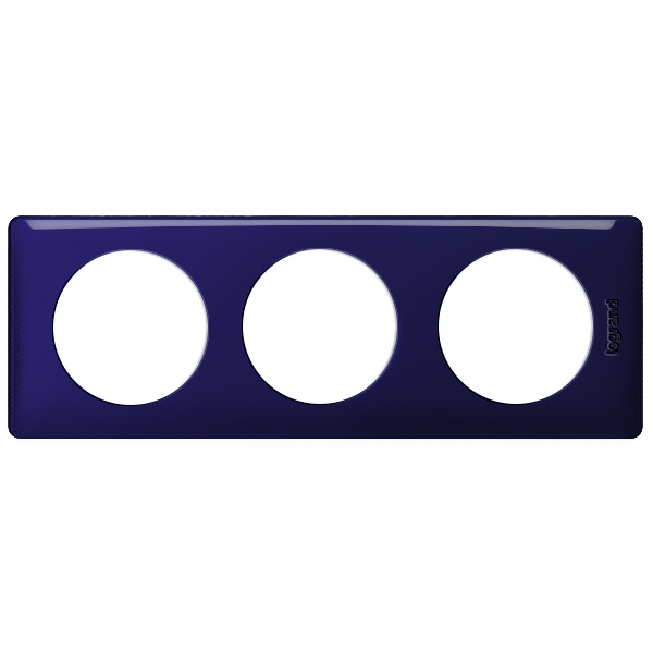 Рамка Legrand Celiane 3 поста чернильная ночь
