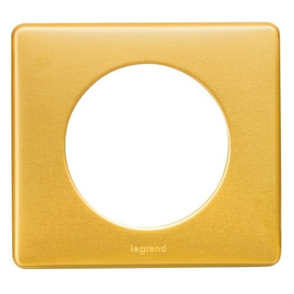 Рамка Legrand Celiane 1 пост латунь