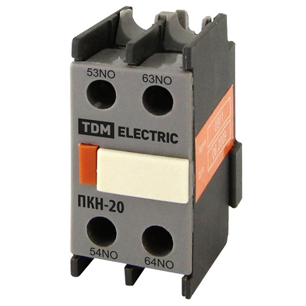 Приставка контактная TDM ПКН-20 (доп. контакты 2з)