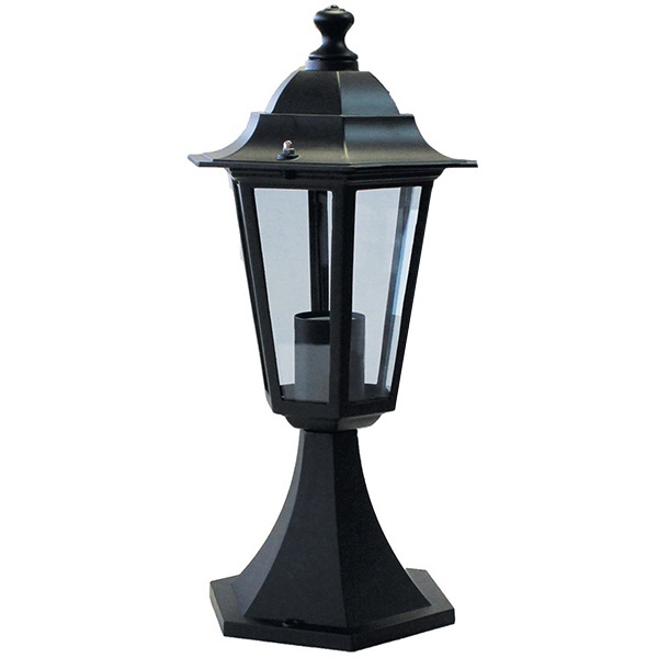 Светильник садово-парковый TDM 6100-04 шестигранник, 100Вт, стойка, черный