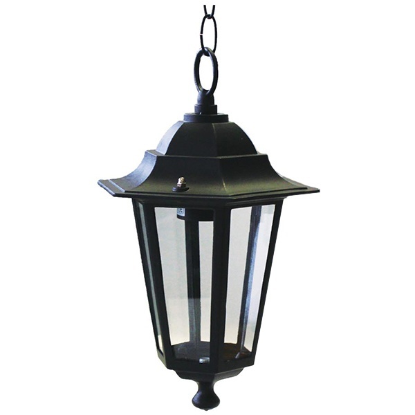 Светильник садово-парковый TDM 6100-05 шестигранник, 100Вт, подвес, черный