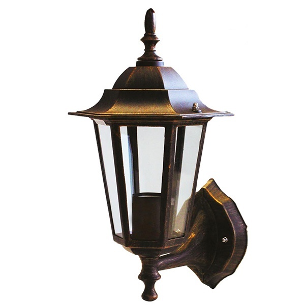 Светильник садово-парковый TDM 6060-11 шестигранник, 60Вт, вверх, бронза