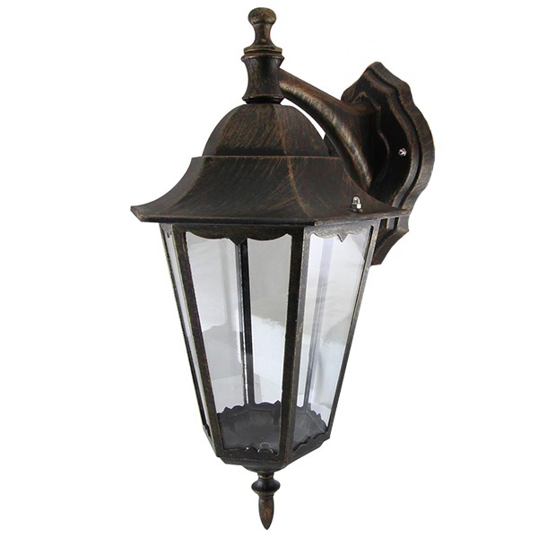 Светильник садово-парковый TDM 6100-12 шестигранник, 100Вт, вниз, бронза