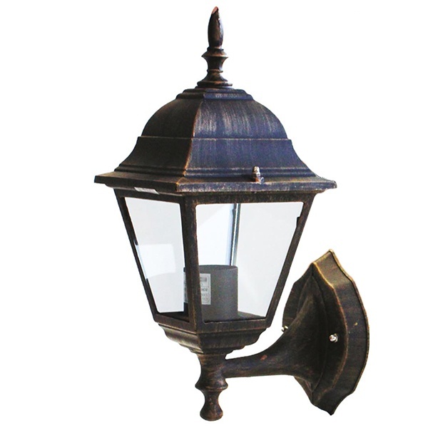 Светильник садово-парковый TDM 4060-11 четырехгранник, 60Вт, вверх, бронза