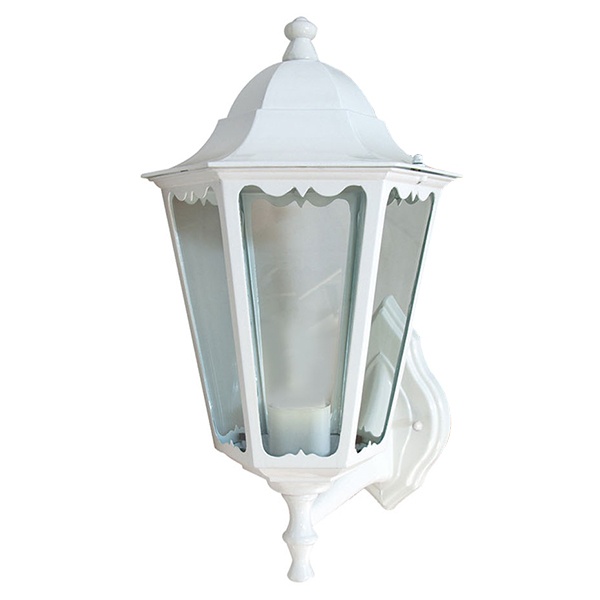 Светильник садово-парковый TDM 6060-21 шестигранник, 60Вт, вверх, белый