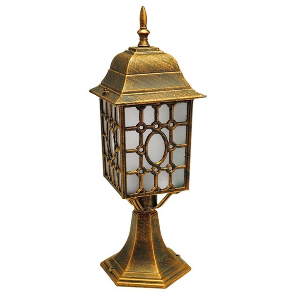 Светильник садово-парковый TDM Беседка 60Вт, стойка, матовое/бронза, Е27,