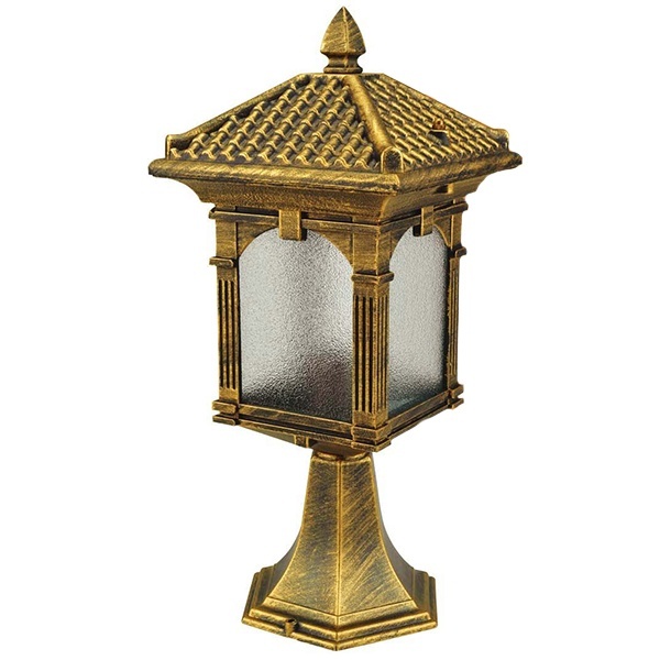 Светильник садово-парковый TDM Самурай 60Вт, стойка, шагрень/бронза, Е27,