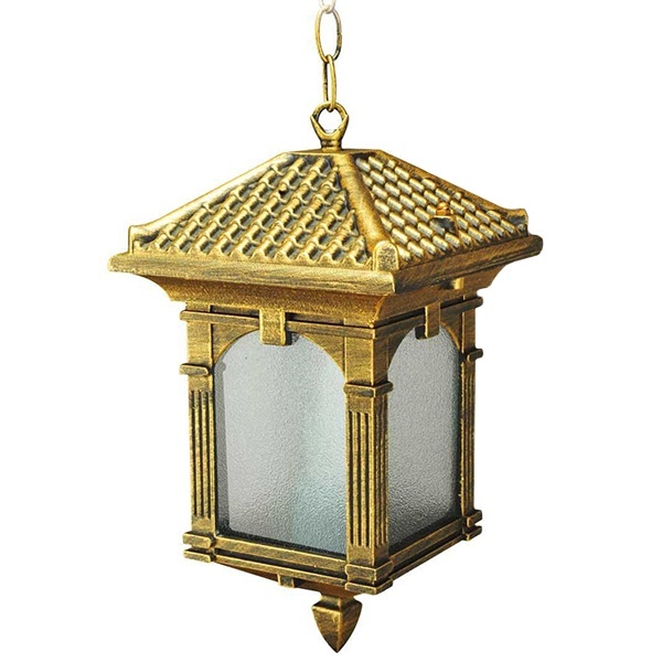 Светильник садово-парковый TDM Самурай 60Вт, подвес, шагрень/бронза, Е27,