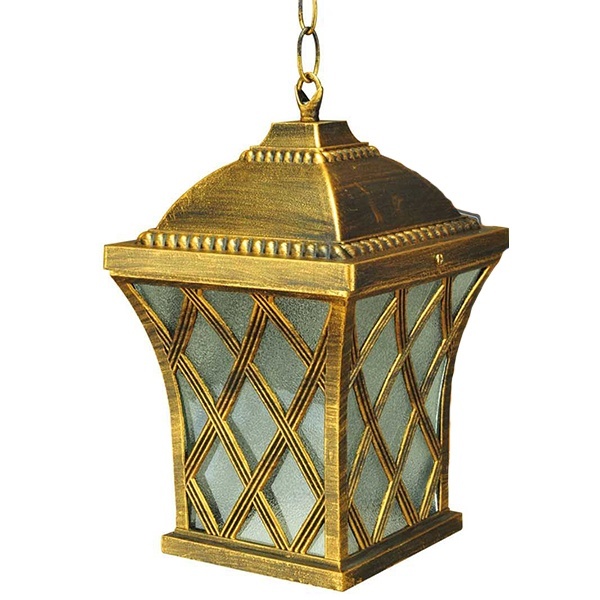 Светильник садово-парковый TDM Прованс 100Вт, подвес, шагрень/бронза Е27,