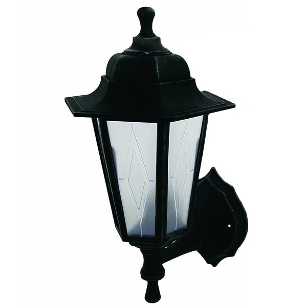 Светильник садово-парковый TDM НБУ 06-60-001 шестигранник, настенный, пластик, черный