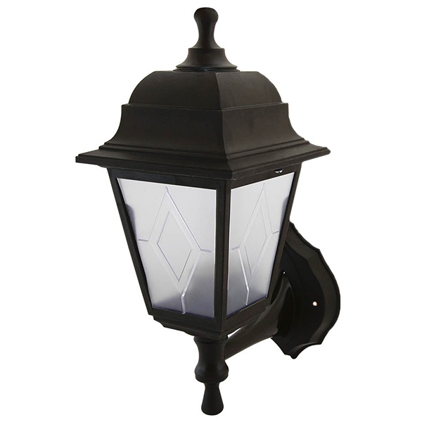 Светильник садово-парковый TDM НБУ 04-60-001 четырехгранник, настенный, пластик, черный