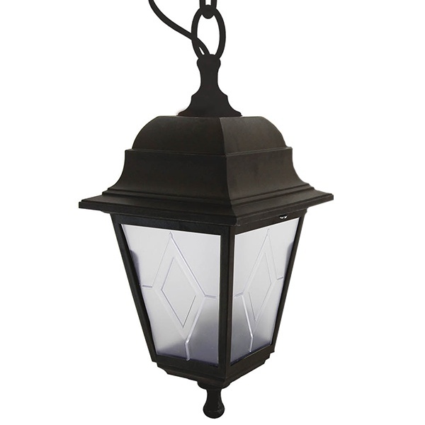 Светильник садово-парковый TDM НСУ 04-60-001 четырехгранник, подвес, пластик, черный