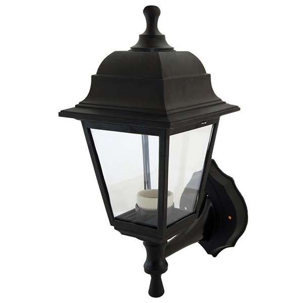 Светильник садово-парковый TDM НБУ 04-60-001 четырехгранник, настенный, пластик, черный