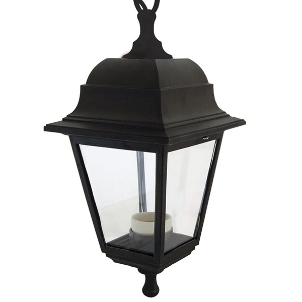 Светильник садово-парковый TDM НСУ 04-60-001 четырехгранник, подвес, пластик, черный
