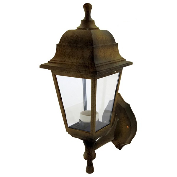 Светильник садово-парковый TDM НБУ 04-60-001 четырехгранник, настенный, пластик, бронза