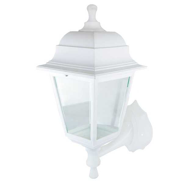 Светильник садово-парковый TDM НБУ 04-60-001 четырехгранник, настенный, пластик, белый