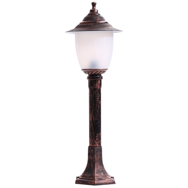 Светильник TDM Прага Эл-11-73-075М 60 Вт Е27 напольный на стойке h-0.75 м медь