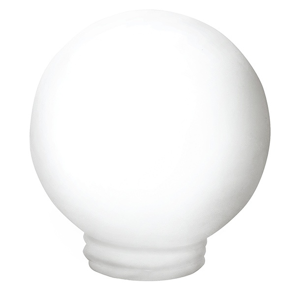 Рассеиватель шар TDM ПММА 160 мм опал (резьба А 85)