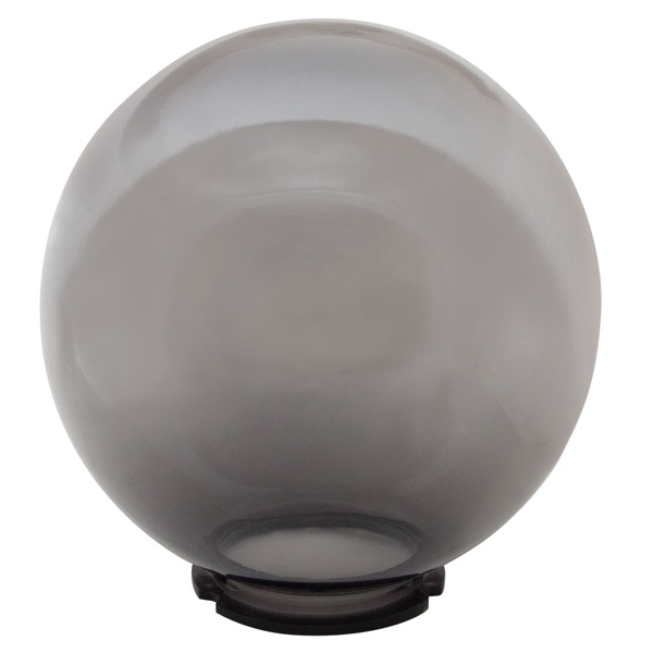 Рассеиватель шар TDM ПММА 400 мм дымчатый (байонет 145 мм)