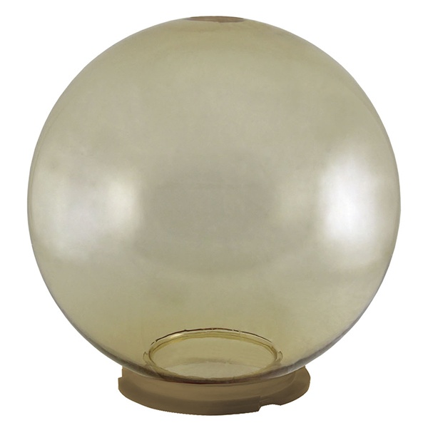 Рассеиватель шар TDM ПММА 300 мм золотой (байонет 145 мм)