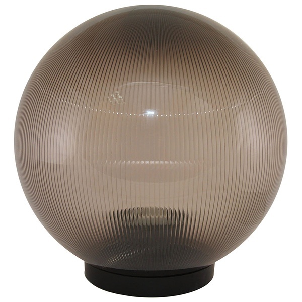 Светильник TDM НТУ 02-100-305 шар дымчатый с огранкой d300 мм IP44