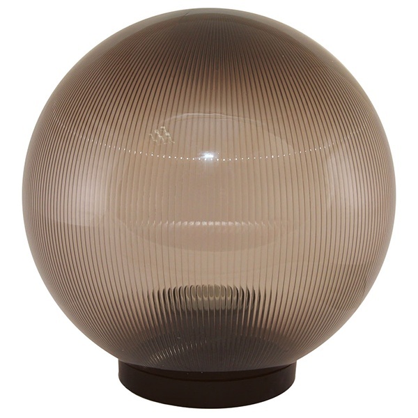 Светильник TDM НТУ 02-100-355 шар дымчатый с огранкой d350 мм IP44