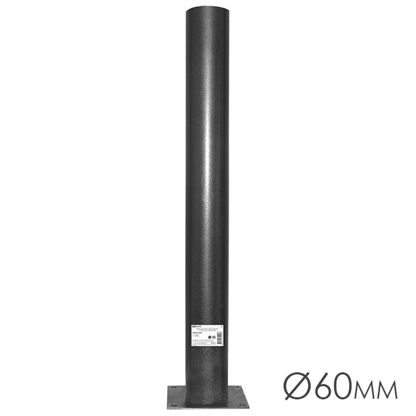 Опора металлическая садово-парковая TDM, h600 мм, цвет серебро металлик,