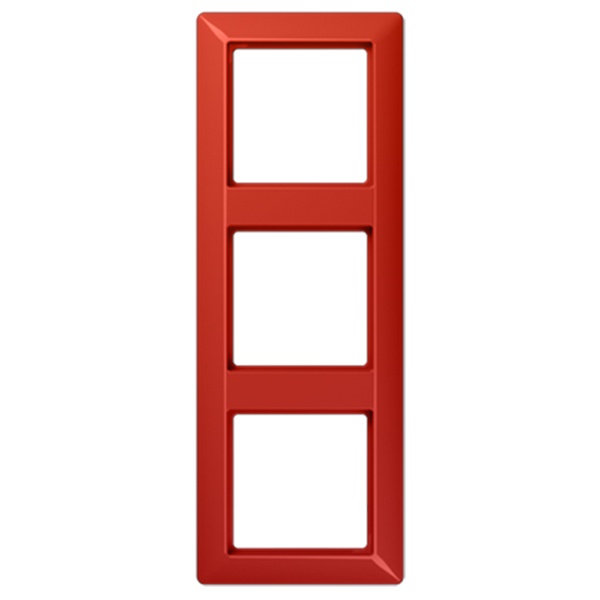 Рамка 3-ая Jung AS Красный