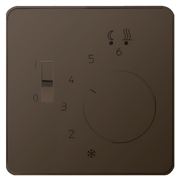 Крышка для регулятора Jung CD подогрева пола FTR231U; Коричневый