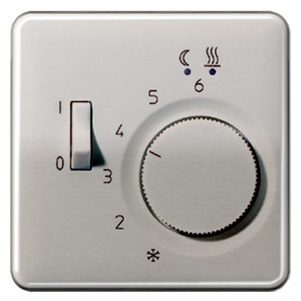 Крышка для регулятора Jung CD подогрева пола FTR231U; Платина