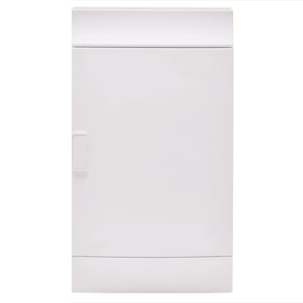 Шкаф мультимедийный настенный ABB Mistral41W 3х12М с монтажной платой непрозрачной дверью M41P36X31