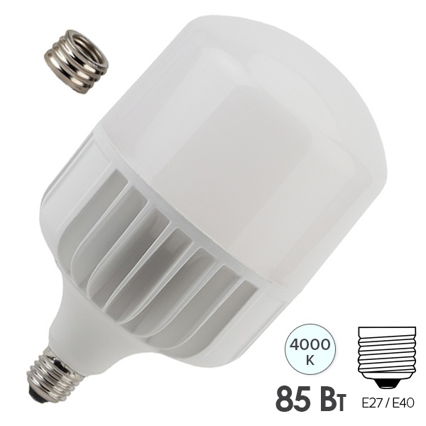 Лампа светодиодная ЭРА LED POWER T140 85W 4000K E27-E40 734763
