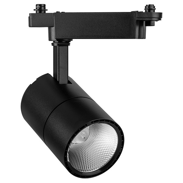 Трековый светодиодный светильник AL103 MarketBright 20W 4000K 1800Lm 35° однофазный, черный