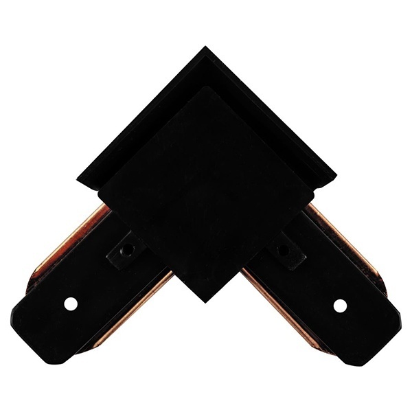 Коннектор угловой Feron LD1001 для шинопровода CAB1003 черный