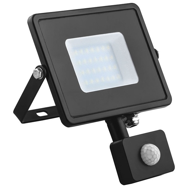 Прожектор светодиодный с датчиком движения Feron LL-907 30W 6400K 230V IP44 153x178x54mm