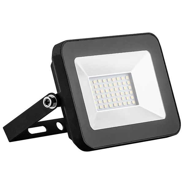 Прожектор светодиодный Feron LL-902 20W 220V зеленый IP65 черный корпус 2835SMD