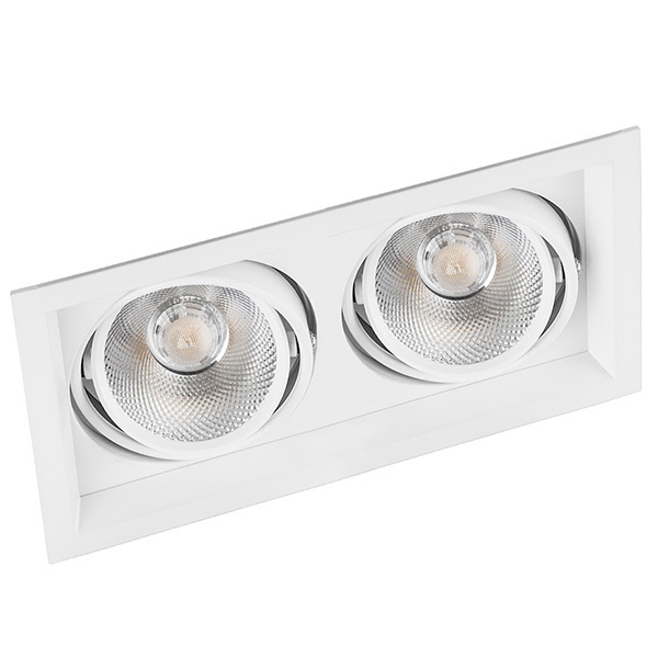 Светодиодный светильник карданный Feron AL202 40W 4000K 230V 3600Lm 35° белый