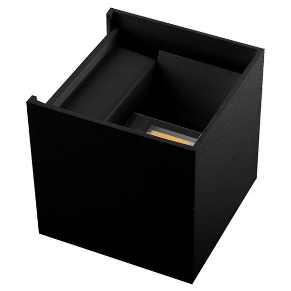 Светильник светодиодный уличный настенный Feron DH012 2x3W 4000K 230V 450Lm IP54 черный