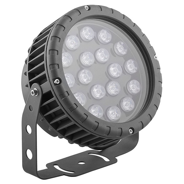 Светодиодный ландшафтно-архитектурный светильник LL-884 D180xH230 IP65 18W 85-265V холодный белый