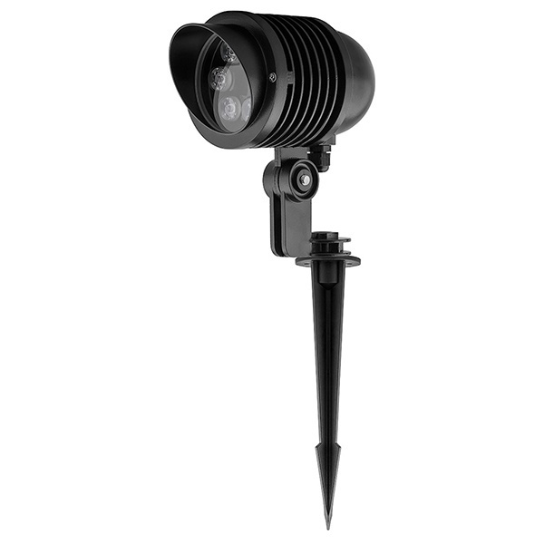 Тротуарный светодиодный светильник Feron SP2705 на колышке 6W 85-265V зеленый IP65