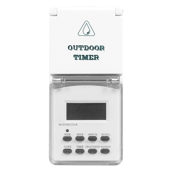 Розетка с таймером Feron 61926/TM23 3500W/16A 230V недельная электронная в защитном корпусе IP44