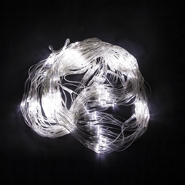 Гирлянда - сеть Feron CL70 160LED 5000K 220V IP20 1,5х1,5м +1.5м прозрачный шнур