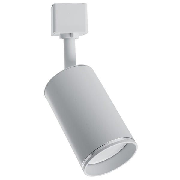 Трековый светильник Feron AL155 под лампу MR16 15W 230V GU10 однофазный белый