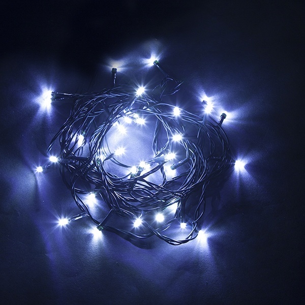 Гирлянда линейная Feron CL04 60LED синий 6м +1.5м (с контроллером) зеленый шнур 230V IP20