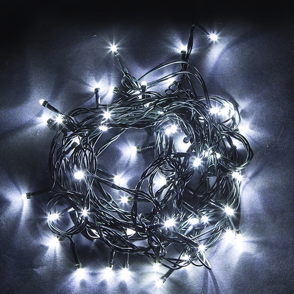 Гирлянда линейная Feron CL06 200LED 5000K 20м +1.5м зеленый шнур 230V IP20